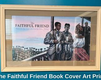 The Faithful Friend Book Cover Art Print