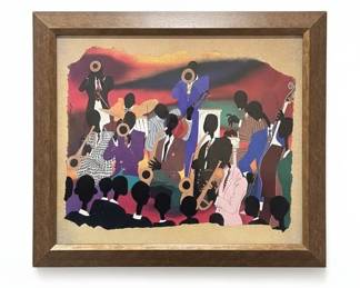 Big Band by Leroy Campbell Art Print