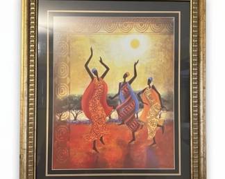 Sisters of the Sun by Keith Mallett Framed Art Print