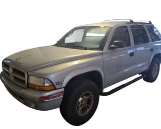 1999 Silver Dodge Durango Multi Purpose SLT V8 With Black Leather