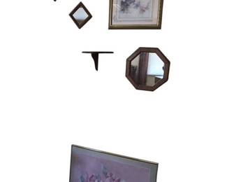 Collection of Wall Art and Mirrors