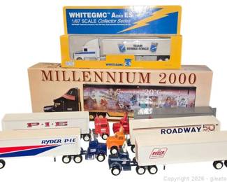 Millenium 2000 Die Cast Truck and More