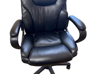 Faux Leather Adjustable Desk Chair