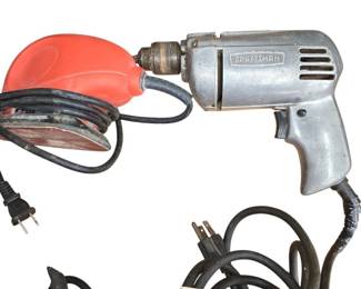 Electric Sander and Drill