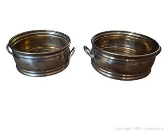 Pair of Brass Planters