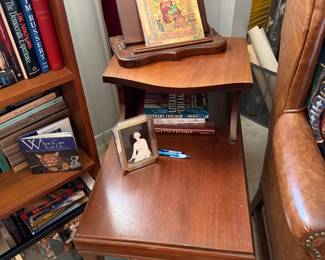 vintage step up end table