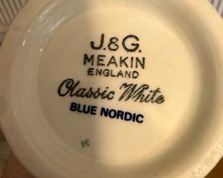 J&G Meakin "Blue Nordic" china