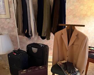 Mens' clothing; valet