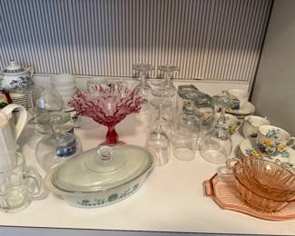 misc. glassware