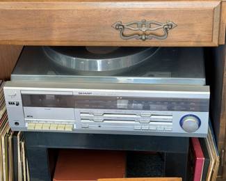 Sharp Stereo music center model SG-3 1980s