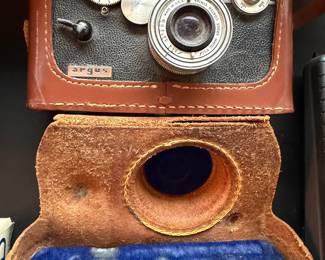 Vintage Argus camera & case