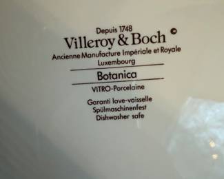 Villeroy & Boch Botanica pattern