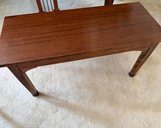 piano bench (sold with baby grand)