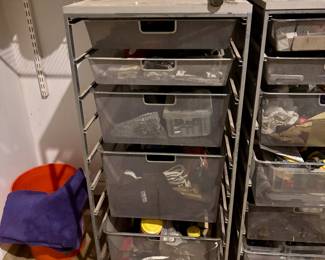 Bins of great garage things