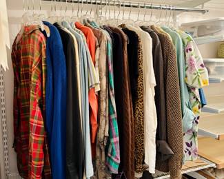 Ladies clothing, shoes, purses