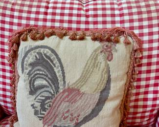 Chicken pillows needle point