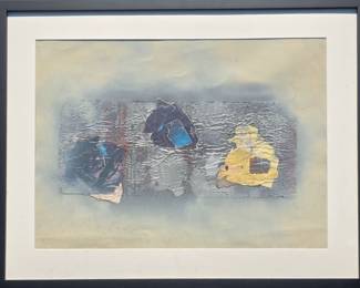 Wesley Chamberlain Bay Area Abstract collage.