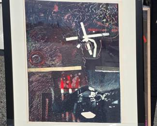 Mid Century serigraph.