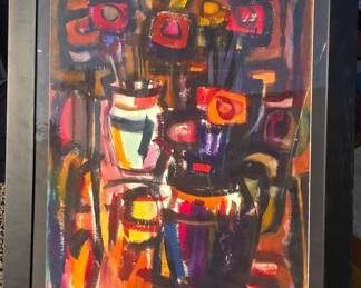 Rebert acrylic on paper 30 x 22