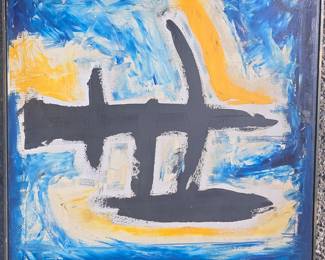 Bert Mirapolsky oil.