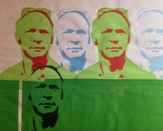 Great 1970s serigraph.