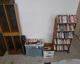 Favorite CDs, DVDs and storage containers