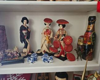 Japanese and Russian collectibles