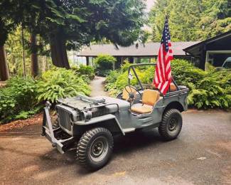 1942 Willys GPW Jeep Restored