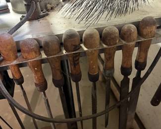 Vintage Wood carving tools set