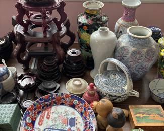 Chinese and japanese pieces