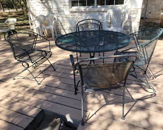 Vintage patio set