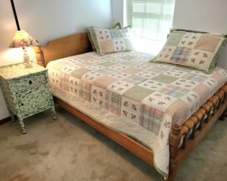 Full size bed and other furniture