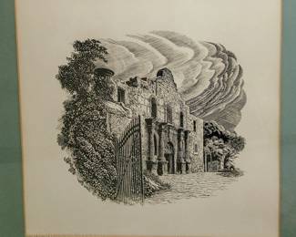 Vintage mission print