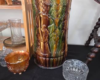 early umbrella or cane holder