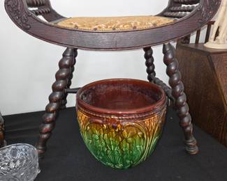 nice antique jardiniere planter