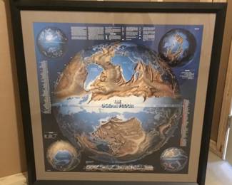 Ocean Floor Scientific Print