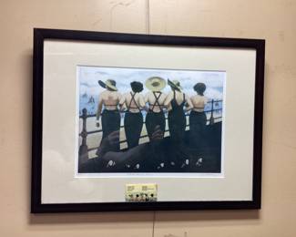 ARTIST PROOF BY JACQUELINE OSBORN 5 GIRLS HAVING FUN 20x26