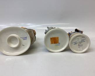  4) VTG GOEBEL HUMMELS Farm boy, shepherds boy, for father, and little goat herder