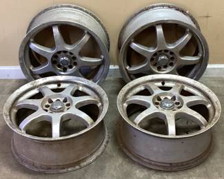 (4) MB WHEELS RIMS NO SHIPPING PICKUP ONLY