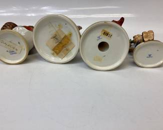  4) VTG GOEBEL HUMMELS Little tooter, the builder, the artist, and soloist