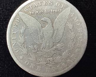 1880-O MORGAN SILVER DOLLAR