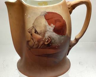 WARWICK MONK PITCHER, 7.5in H