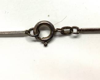 VTG. BUCHERER LADIES SILVER ORB COCKTAIL WATCH THIS SWISS MADE 17 JEWEL SKELETON BACK ORB PENDANT WATCH IS IN 800 SILVER CASE WITH 28 INCH 800 SILVER CHAIN. THE WATCH MECHANISM IS RUNNING.