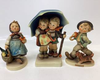  3) VTG GOEBEL HUMMELS Stormy weather, strolling alone and sick visit