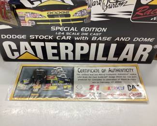 RACING CHAMPIONS WARD BURTON SPECIAL EDITION WINNING RACE ON FEBRUARY 17, 2002 DIE CAST CAR
