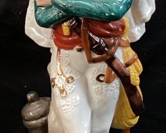 1969 ARNART IMPORTS GRENADIER SPIRITS DECANTER, EUGENE, 13.5in H