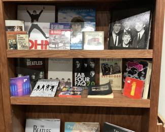 ASSORTED COLLECTIBLE BEATLES BOOKS, CASSETTES, CDS NO SHIPPING PICKUP ONLY