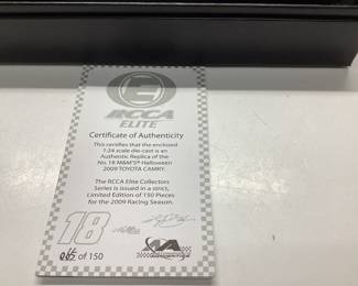 RCCA ELITE KYLE BUSCH 2008 M&Mâ€™s HALLOWEEN TOYOTA CAMRY DIE CAST CAR