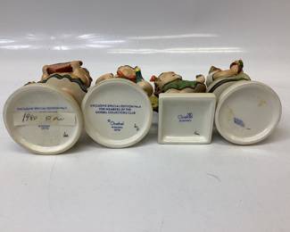 4) VINTAGE GOEBEL HUMMELS Spring cheer, for mother, valentine gift and valentine joy