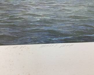 3 R.B DANCE SIGNED AND NUMBERED PRINTS ARTIST PROOF SILVER LAKE SUMMER 1/25, AS THE CROW FLIES, THE RESIDENTS 75/900